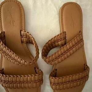 Universal Thread Tan Braided Slide Sandals - #BeachyVibes